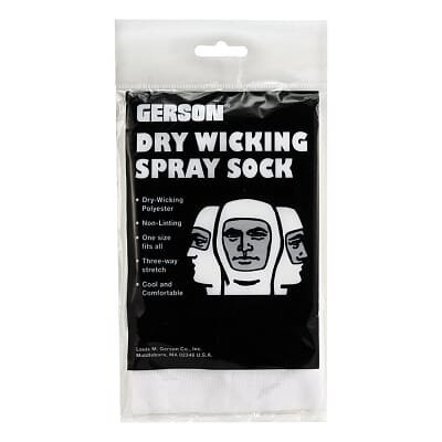 Painter's Spray Sock, One Size Fits All, Dry-Wick Polyester
