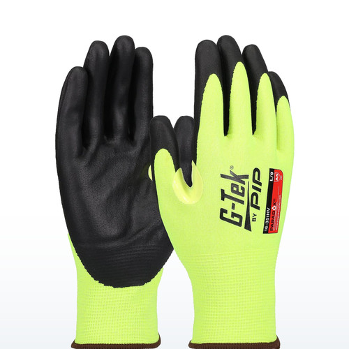 Paradox™ Hi-Vis Seamless Knit PolyKor® Blended Glove - 16-351HV