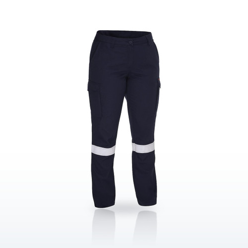 Performance Dual-Certified AR/FR Women's Ripstop Industrial Taped Cargo Pant