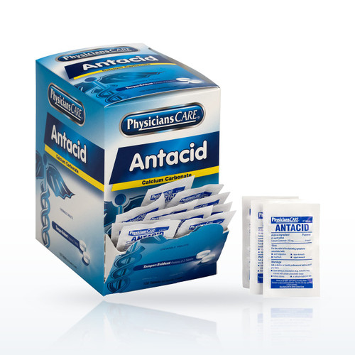 First Aid Only 90089 Non-Prescription Medications, PhysiciansCare Antacid