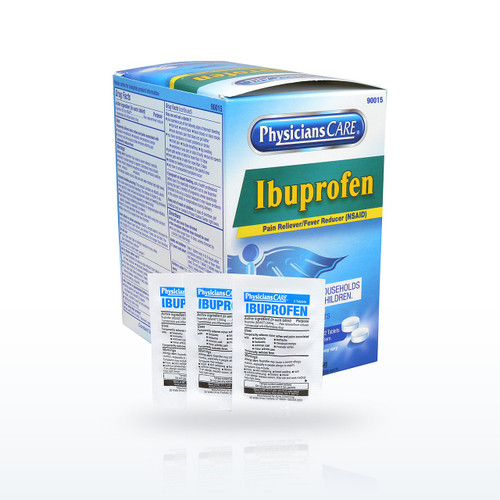 First Aid Only 90015 Non-Prescription Medications, PhysiciansCare Ibuprofen Pain