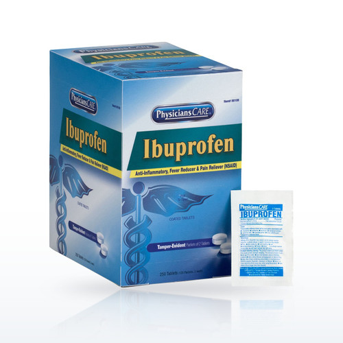 First Aid Only 90109 Non-Prescription Medications, PhysiciansCare Ibuprofen