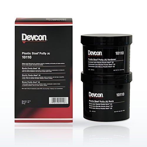 Devcon 10110 Putty Adhesive Products, Plastic Steel Putty (A) Kit, 1 lb