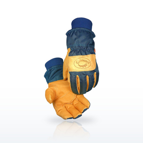 Caiman 1354 Cold Weather Gloves, Pigskin Leather Palm Glove