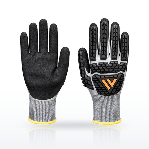 Portwest AP54 Impact F13 Nitrile Foam TPR Waterproof Glove A6