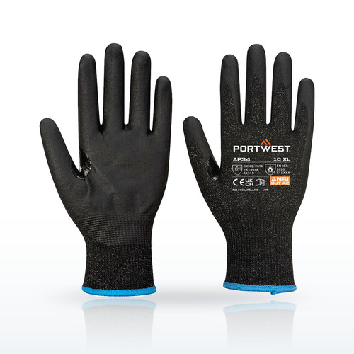 Portwest AP34 LR15 Nitrile Foam Touchscreen Glove A2