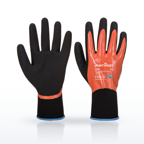 Portwest AP30 Grip 15 Nitrile Foam Aqua Glove