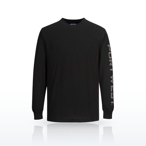 Portwest B190 Work Apparel, Logo T-Shirt L/S
