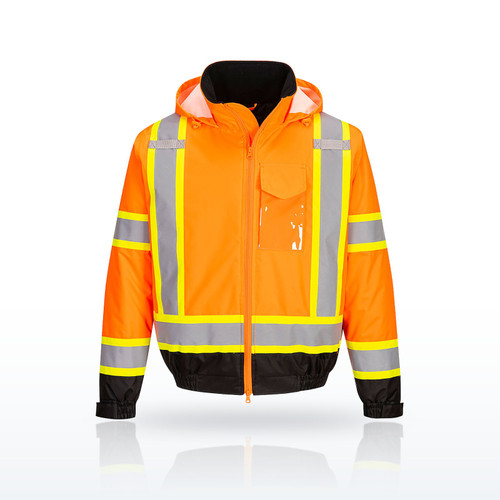 Portwest CA160 Hi-Vis X Back Winter Bomber Jacket