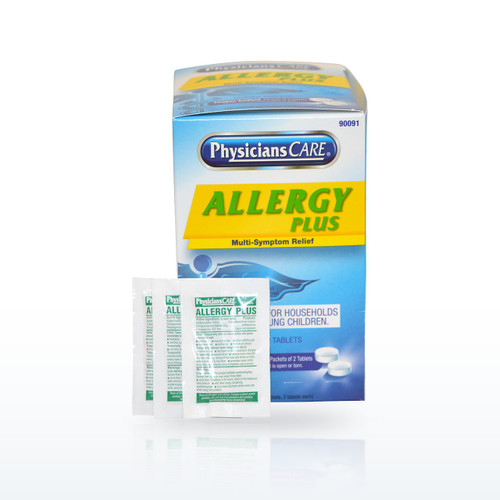 First Aid Only 90091 Non-Prescription Medications, PhysiciansCare Allergy Plus