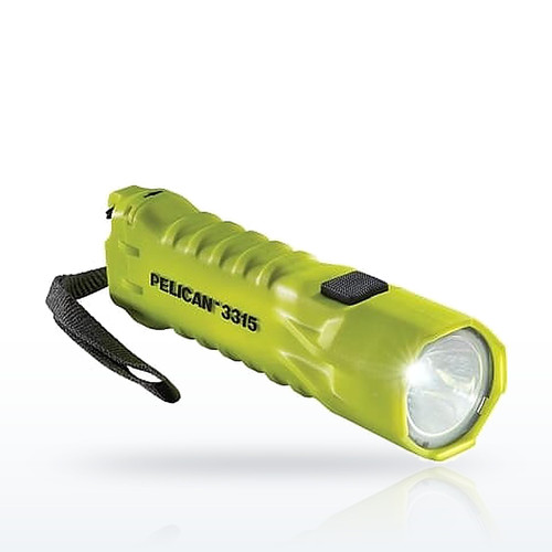 3315 LED Flashlight, 3 AA, 160 Lumens, Hi-Vis Yellow