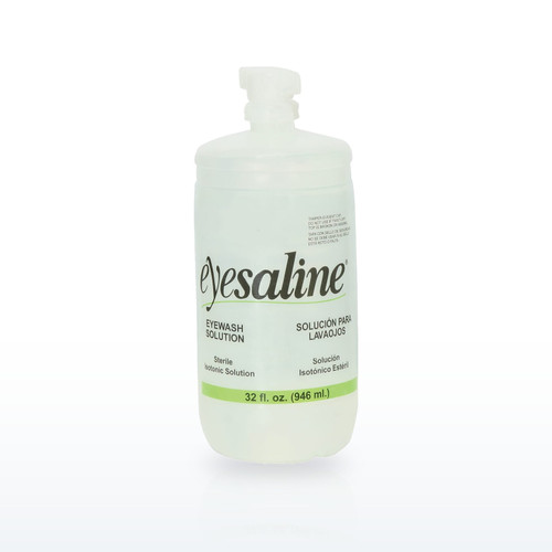 Eyesaline 32-000455-0000-H5 Eyewash Stations, 32 oz Bottle Sterile Eyewash