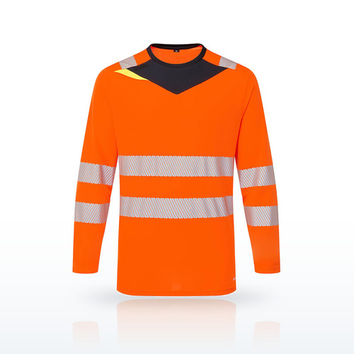 Portwest DX416 Hi-Vis Shirts, DX4 Hi-Vis T-Shirt L/S