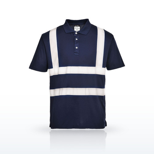 Portwest F477 Hi-Vis Shirts, Iona Enhanced Polo Shirt S/S
