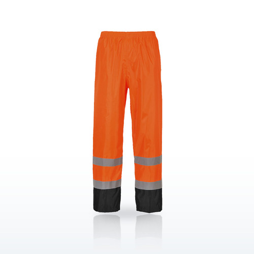 Portwest H444 Hi-Vis Rainwear, Hi-Vis Contrast Rain Pants