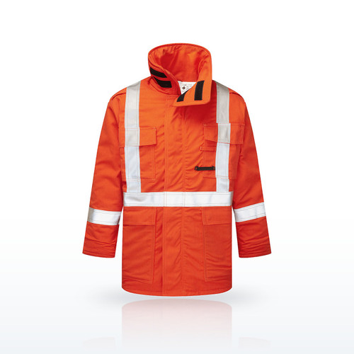 Portwest IUS515 Arc Flash Jackets, Ultrasoft 9oz Hi-Vis Insulated Parka