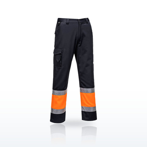 Portwest L049 Lightweight Hi-Vis Two Tone Combat Pants