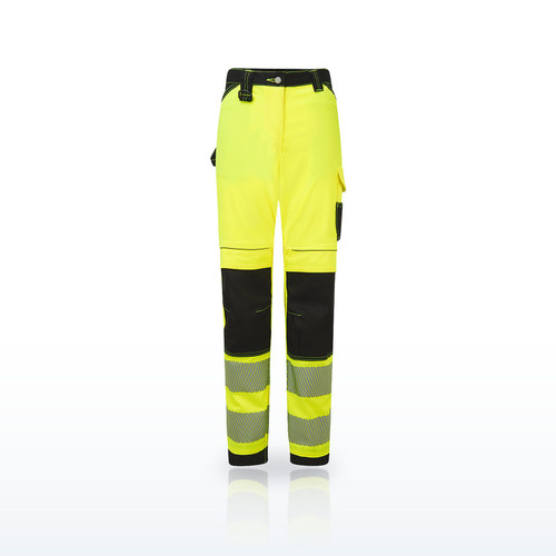 Portwest PW385 Hi-Vis Pants & Bibs, PW3 Hi-Vis Women's Stretch Work Pants