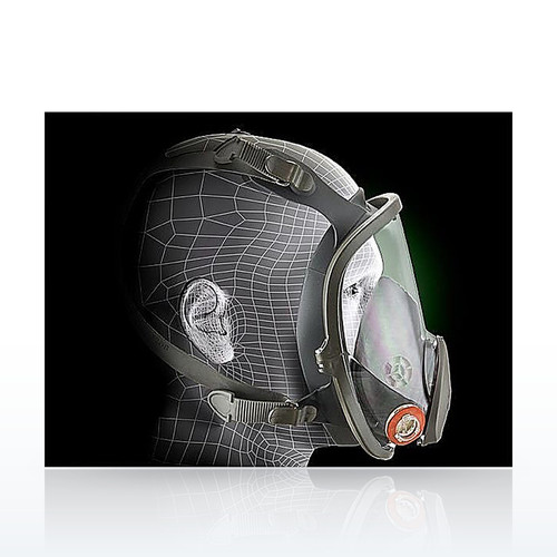 3M 6700 Cartridge Respirators, Full Facepiece Reusable Respirator