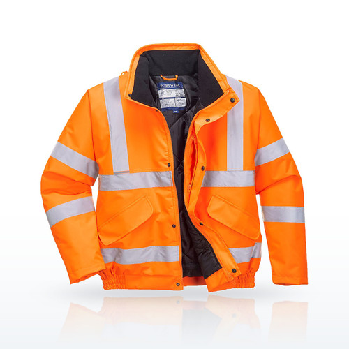 Portwest URT32 Hi-Vis Winter Bomber Jacket