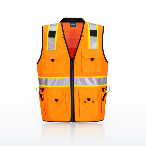 Portwest US376 Hi-Vis Vests, Hi-Vis Expert Pro Surveyor Vest