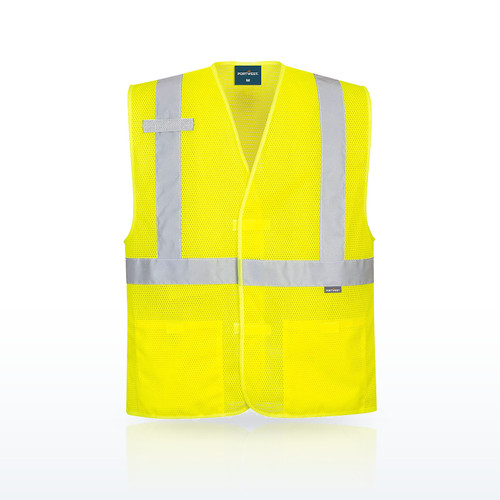 Portwest UC492 Economy Hi-Vis Band and Brace Mesh Vest