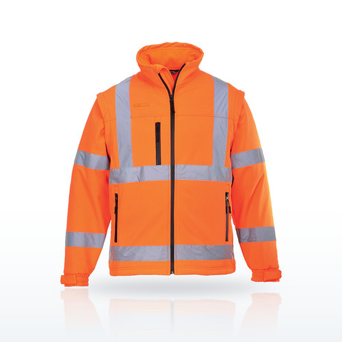 Portwest US428 Hi-Vis Jackets & Outerwear, Hi-Vis 2-in-1 Softshell (3L)