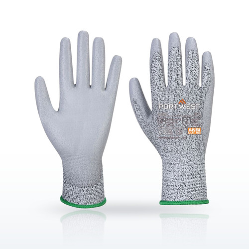 Portwest VB620 Cut Resistant Gloves, ANSI A2, Vending Cut B13 PU Glove A2