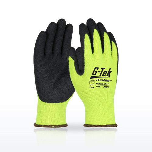 PosiGrip® Regular Weight Hi-Vis Seamless Knit Polyester Glove