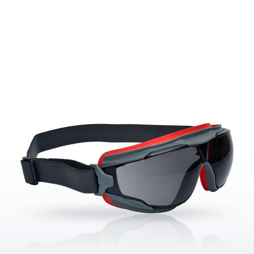 3M 500 GoggleGear Safety Goggles, Gray Scotchgard Anti-Fog