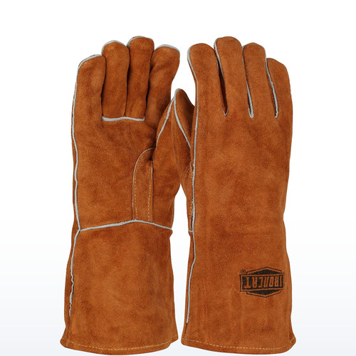 Premium Grade Split Cowhide Leather Welder's Glove with Cotton Lining - 9020/L
