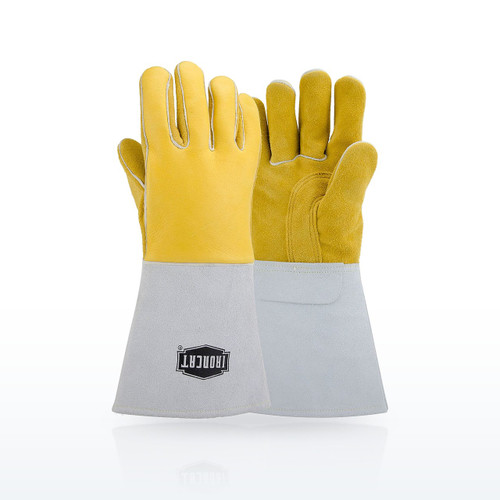 Premium Grade Top Grain Elkskin Leather Welder's Glove - 9060