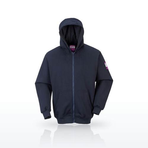 Portwest UFR81 Modaflame Knit Zipper-Front Hooded FR Sweatshirt