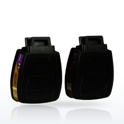 3M Secure Click D80926 Multi-Gas/Vapor Cartridge with P100 Filter