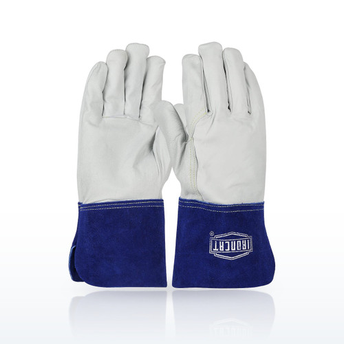 Ironcat 6142 Welding Gloves, Premium Top Grain Goatskin Leather TIG Welder's
