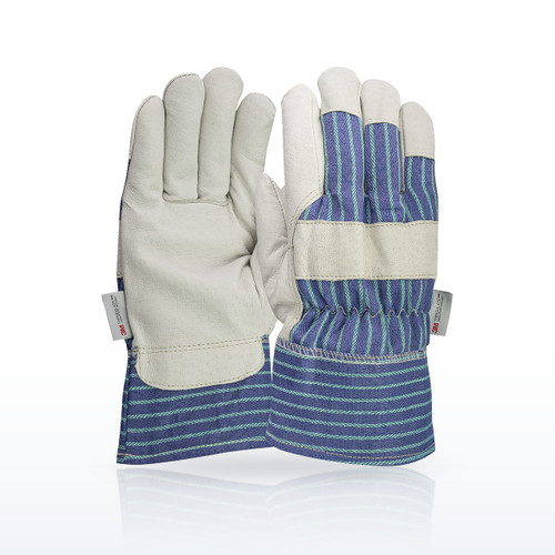 PIP 78-3927 Cold Weather Gloves, Premium Pigskin Leather Palm Glove