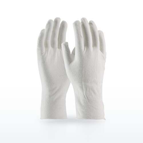 Premium, Light Weight Cotton Lisle Inspection Glove, 12 in - 97-500/12