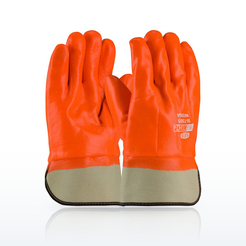 PIP ProCoat 58-7305 Cold Weather Gloves, PVC Coated, Premium PVC Dipped Glove