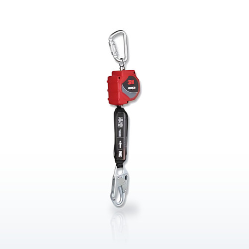 PROTECTA® Self-Retracting Cable Lifeline, Web, 11 ft, Snap Hook