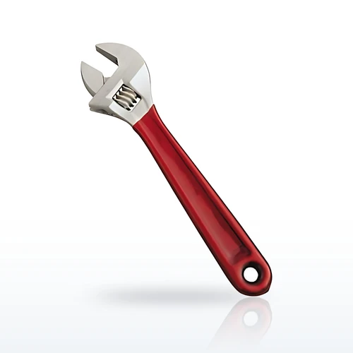 Proto® Cushion Grip Adjustable Wrench, 8 in L Grip, 1-7/32 in Opening, Chrome