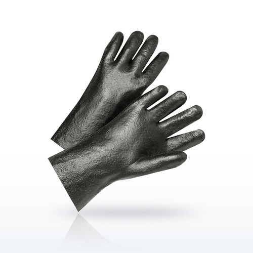 PIP 1027R Chemical Resistant Gloves, PVC Coated, PVC Dipped Glove