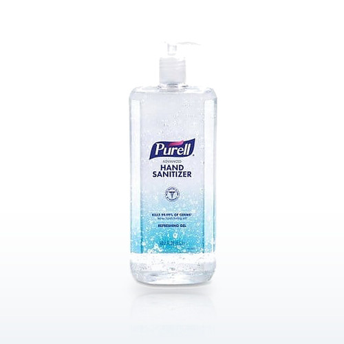 PURELL 5015-04 Advanced Hand Sanitizer Gel, Pump Bottle, 1.5 L