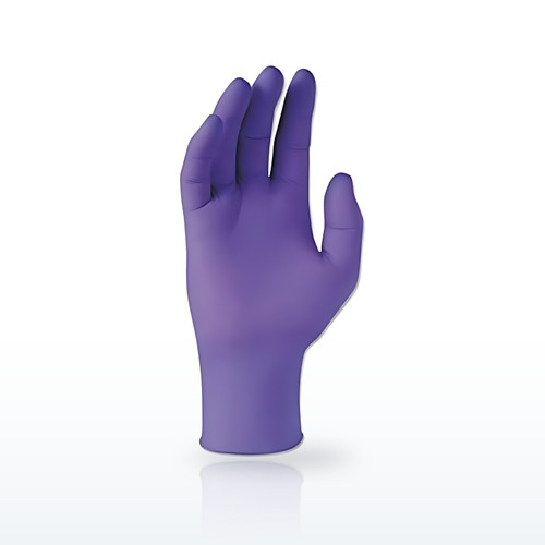 Purple Nitrile™ Disposable Exam Gloves, Beaded Cuff, Unlined, 6 mil