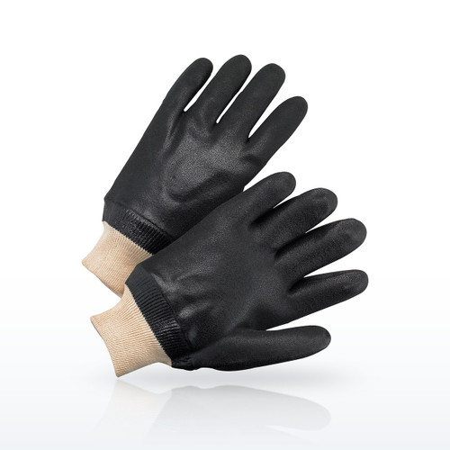 PIP J1007RF Chemical Resistant Gloves, PVC Coated, PVC Dipped Glove