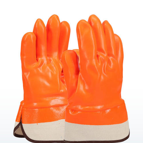 PIP 1017OR Cold Weather Gloves, PVC Coated, PVC Dipped Glove