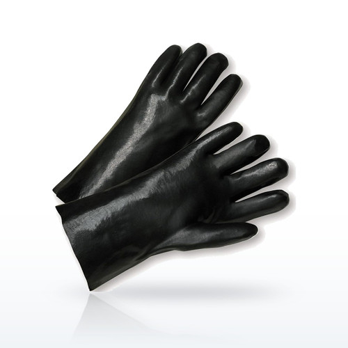 PIP 1027 Chemical Resistant Gloves, PVC Coated, PVC Dipped Glove