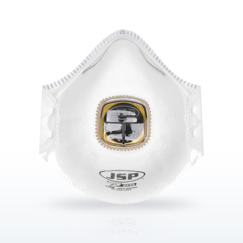 JSP 272-RPD725N95 Premium N95 Disposable Respirator, Valve, 10 Pack
