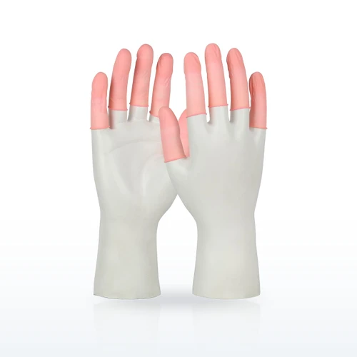 QRP Qualatex 7J Single Use Static Dissipative Latex Finger Cots ISO 5 (Class