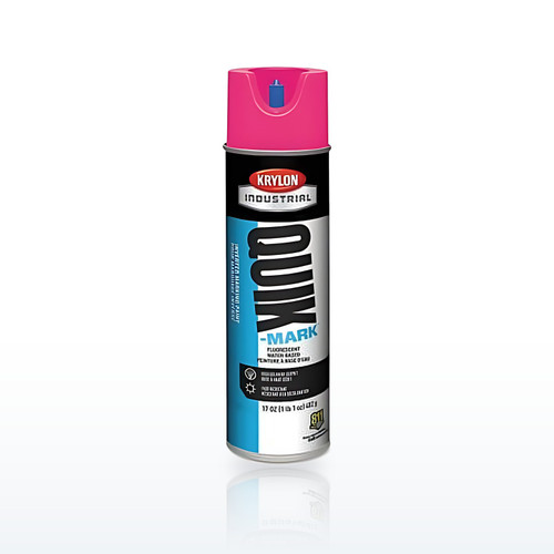 Krylon Quik-Mark Fluorescent Inverted Marking Paints