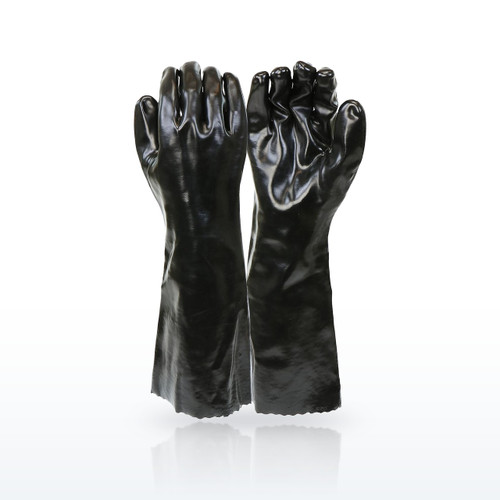 PIP 1087 Chemical Resistant Gloves, PVC Coated, PVC Dipped Glove